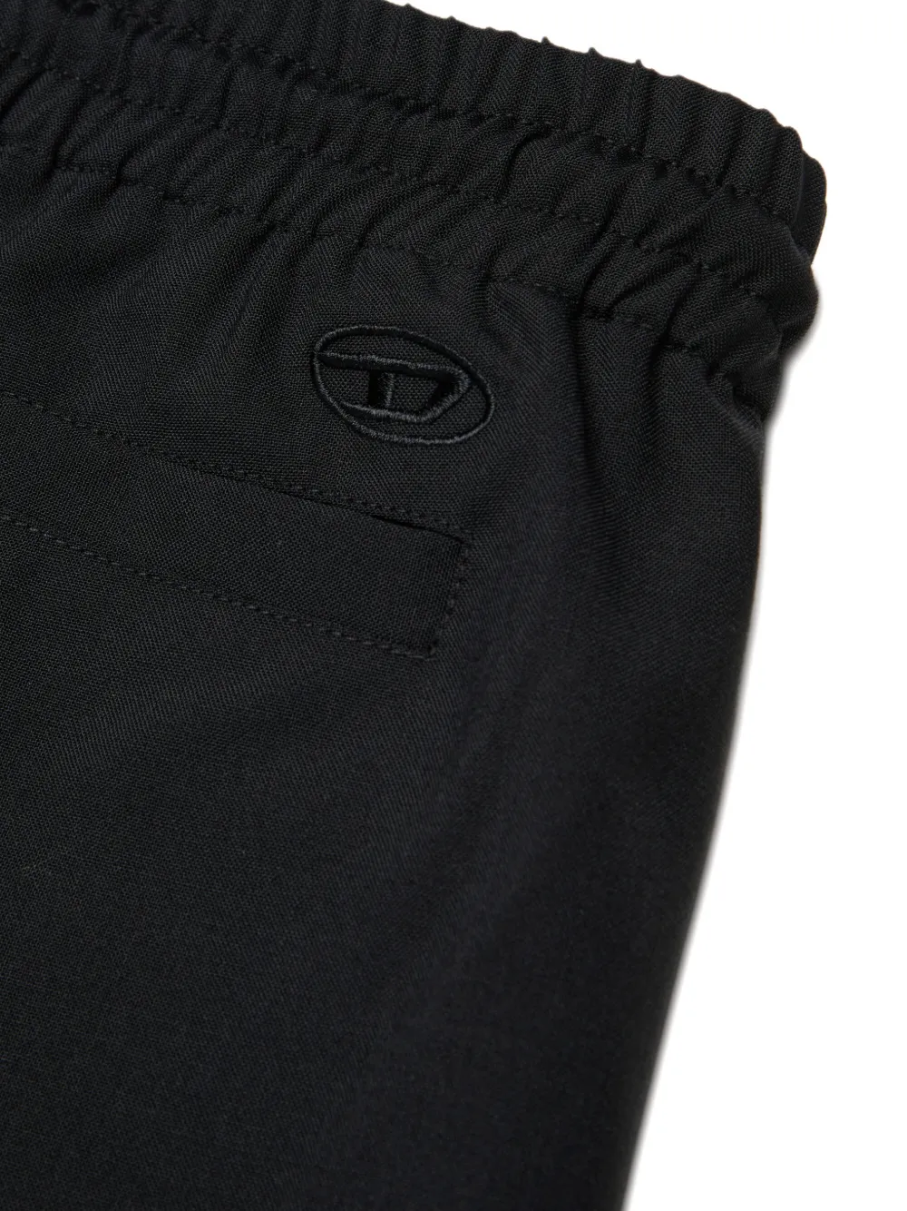 Diesel Kids Paclays broek met logo Zwart