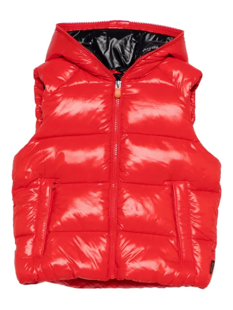 Save The Duck Kids hooded puffer gilet