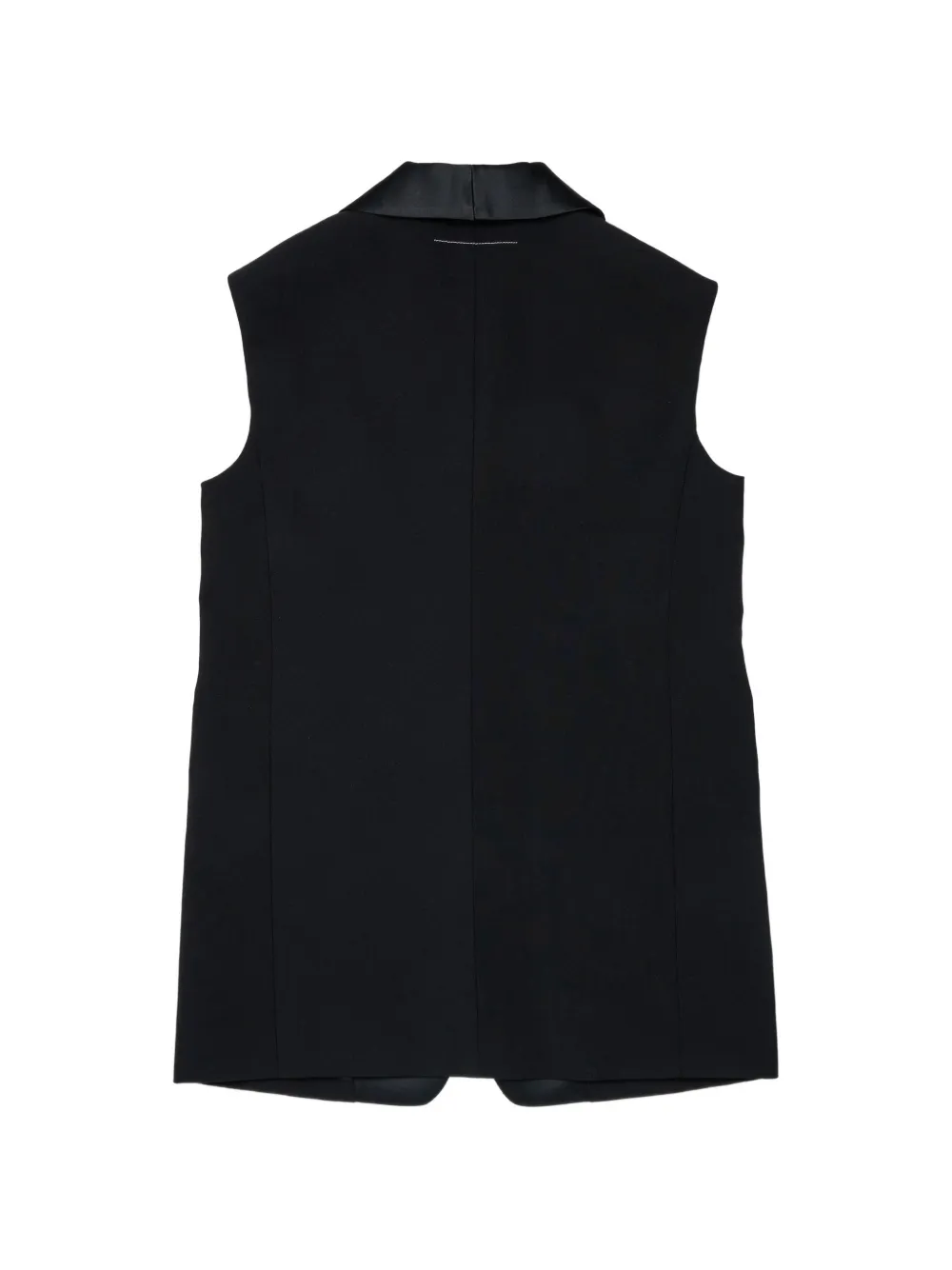 MM6 Maison Margiela Kids Gilet met sjaalrevers Zwart