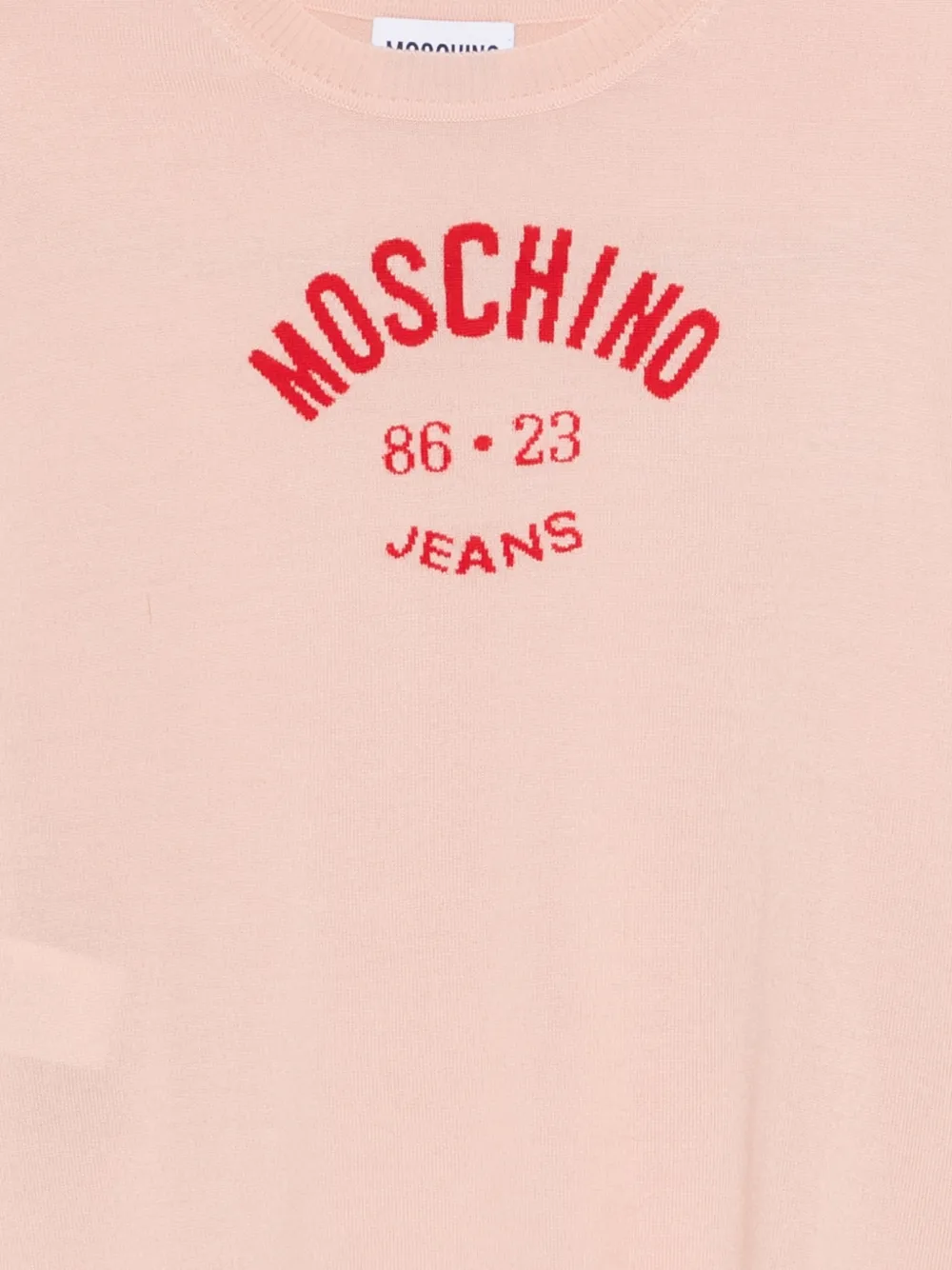  Moschino Jeans Logo Sweater - Pink 