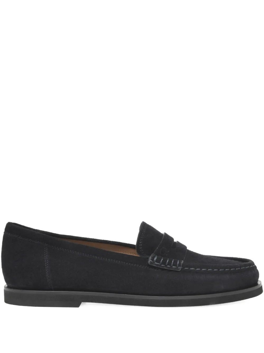 Gianvito Rossi Vernon suede loafers - Blau