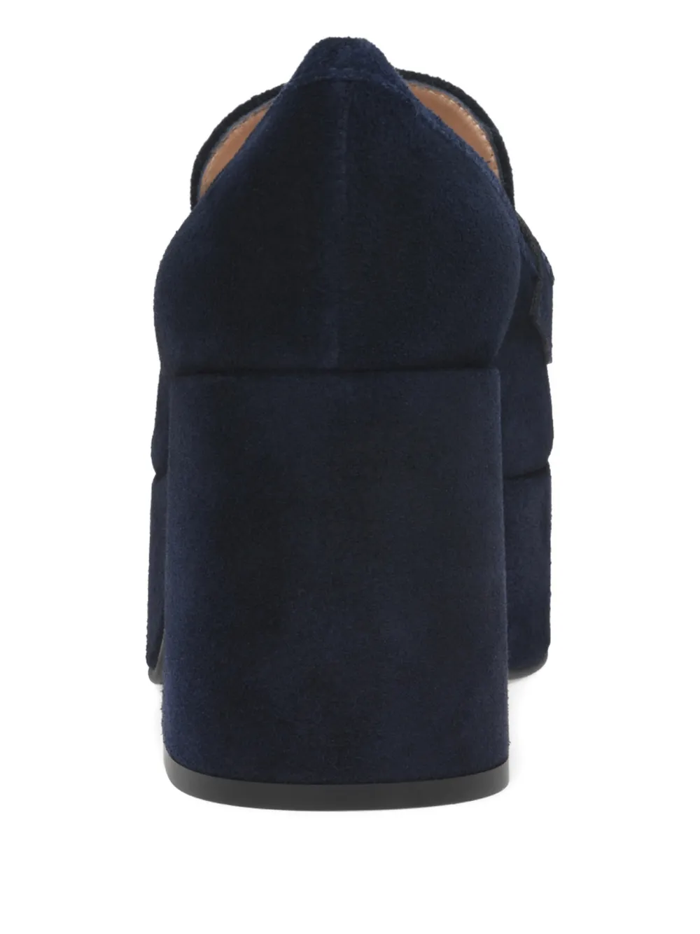 Gianvito Rossi Jenna loafers met plateauzool Blauw