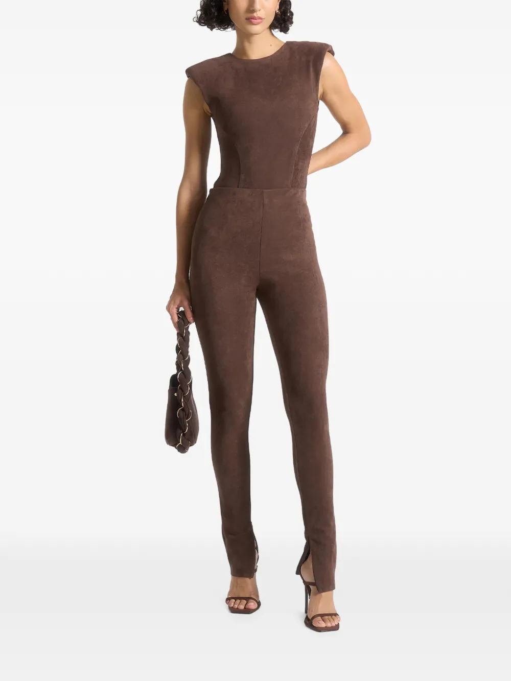 Manière De Voir high-waisted leggings - Bruin