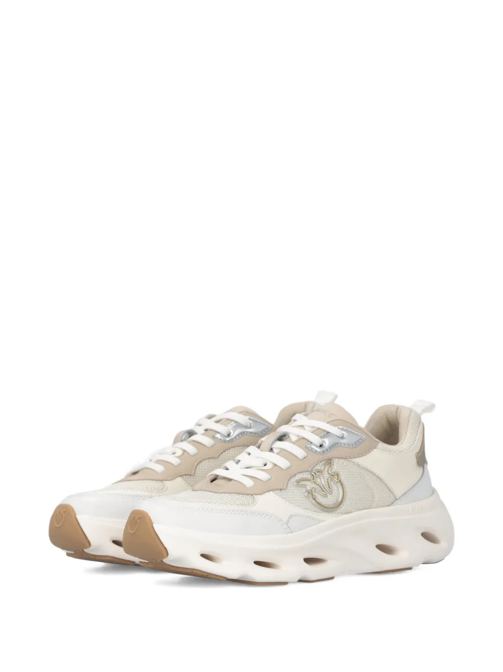 PINKO Sneakers met logo-applicatie Wit