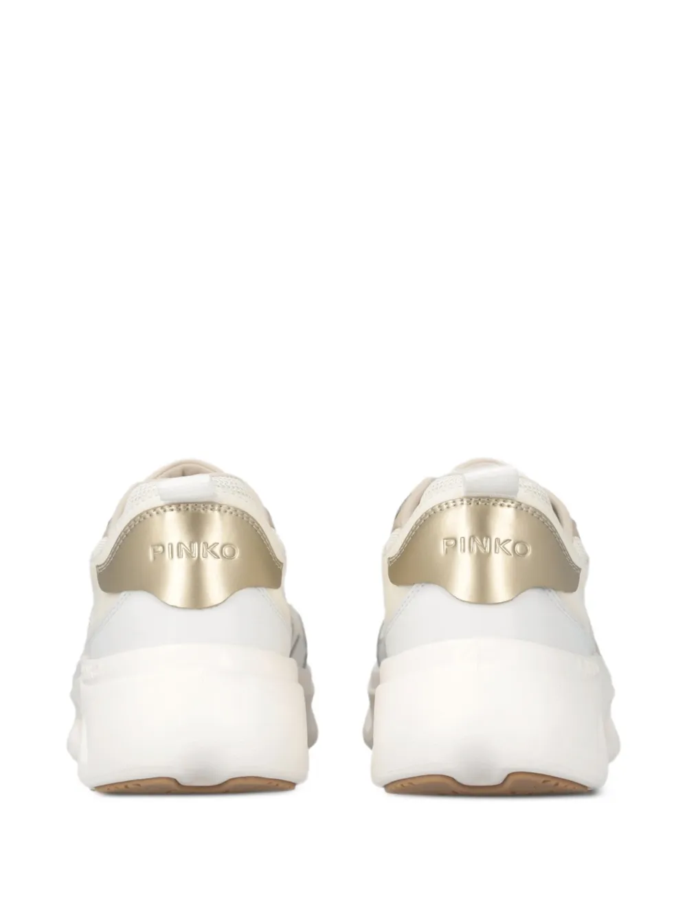 PINKO Sneakers met logo-applicatie Wit