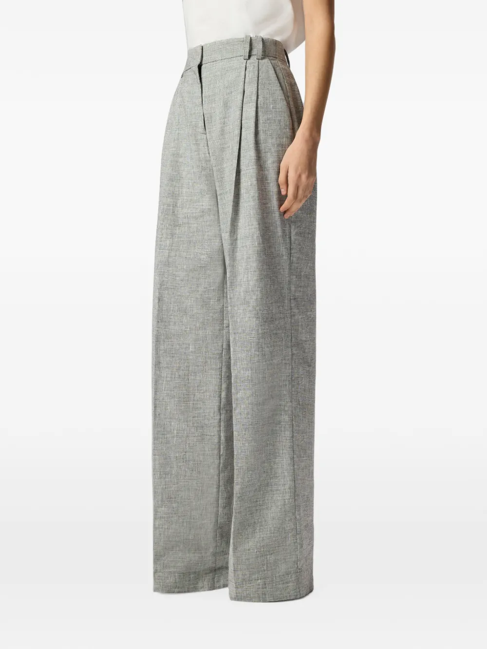 PINKO Broek met wijde pijpen Grijs