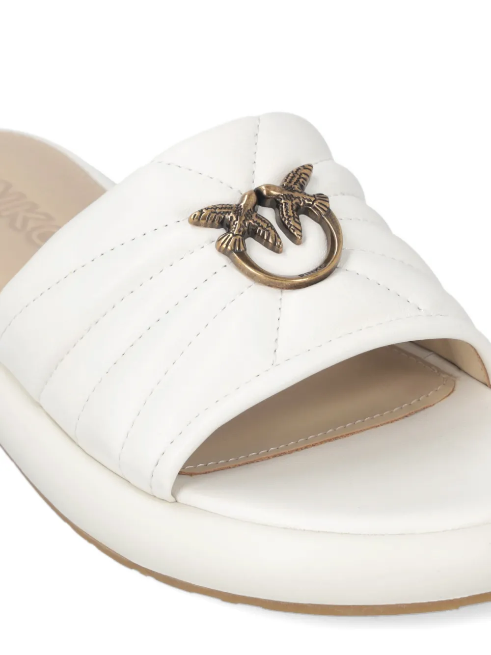 PINKO Love Birds sandalen Wit