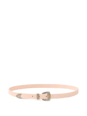 PINKO logo-buckle Leather Belt | Neutrals | FARFETCH FI display picture 1