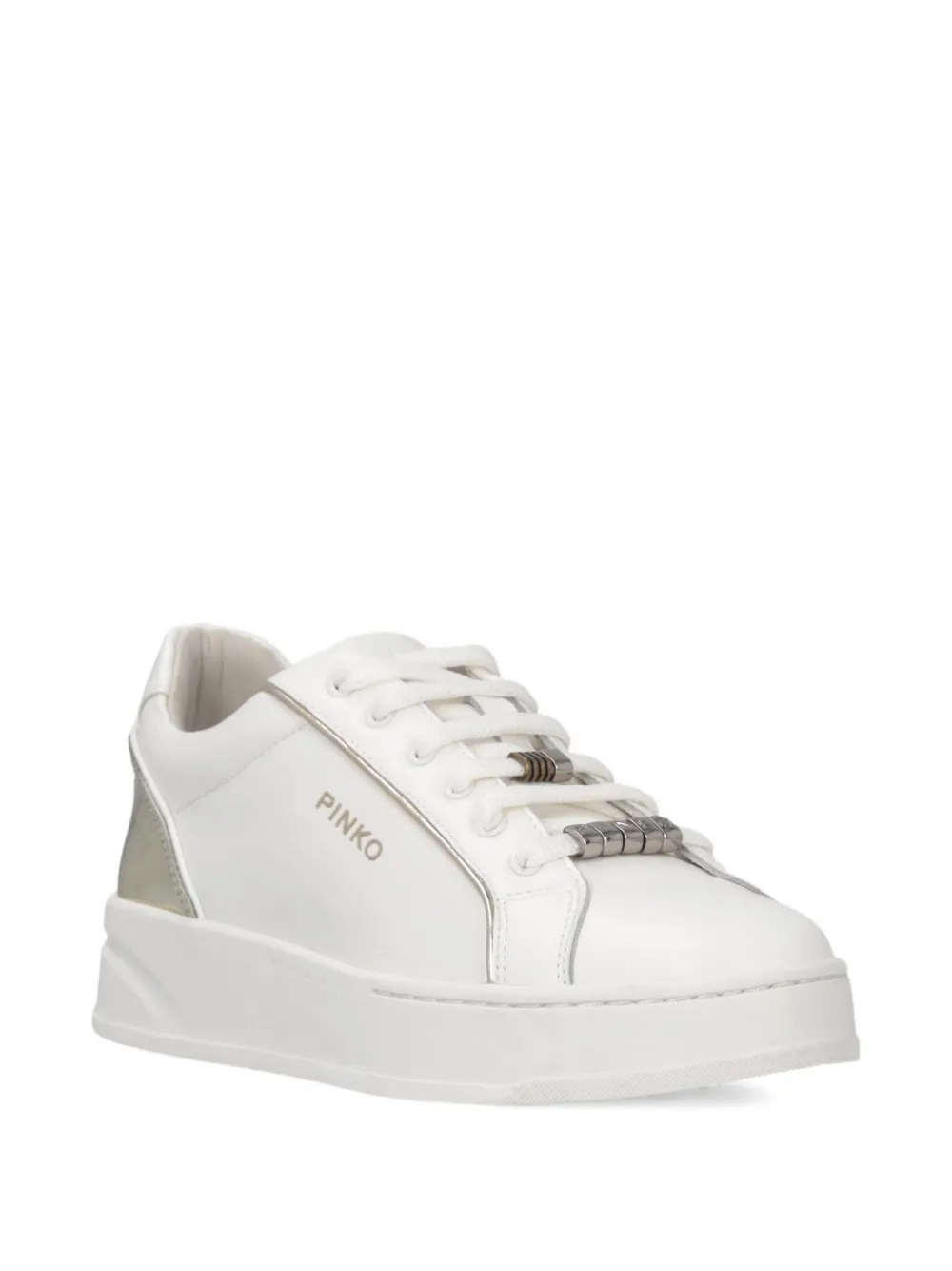 PINKO Sneakers met logo - Wit