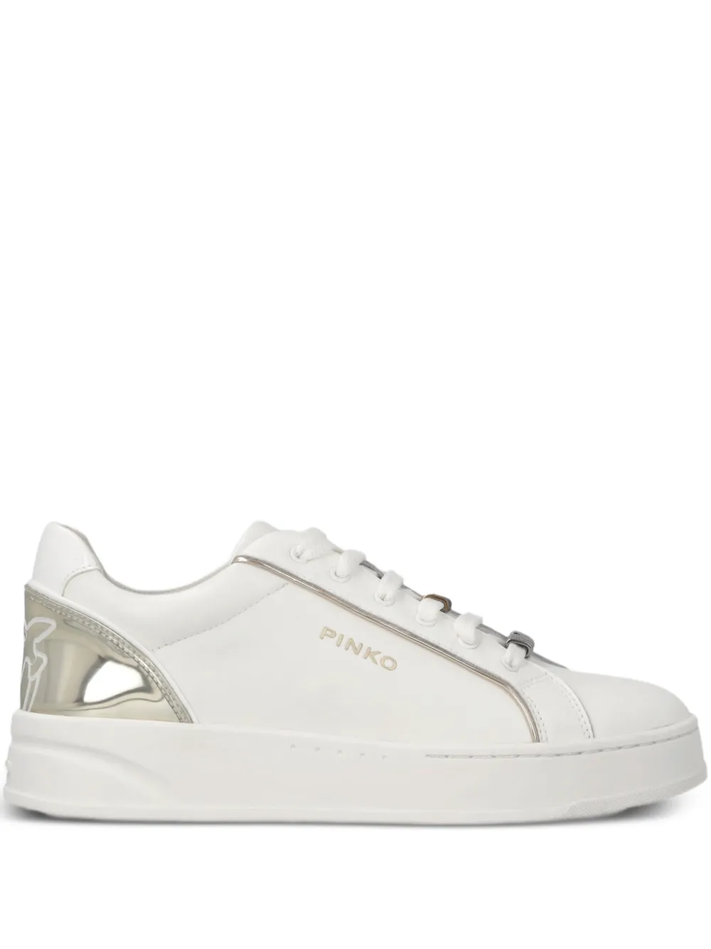 PINKO Sneakers met logo Wit