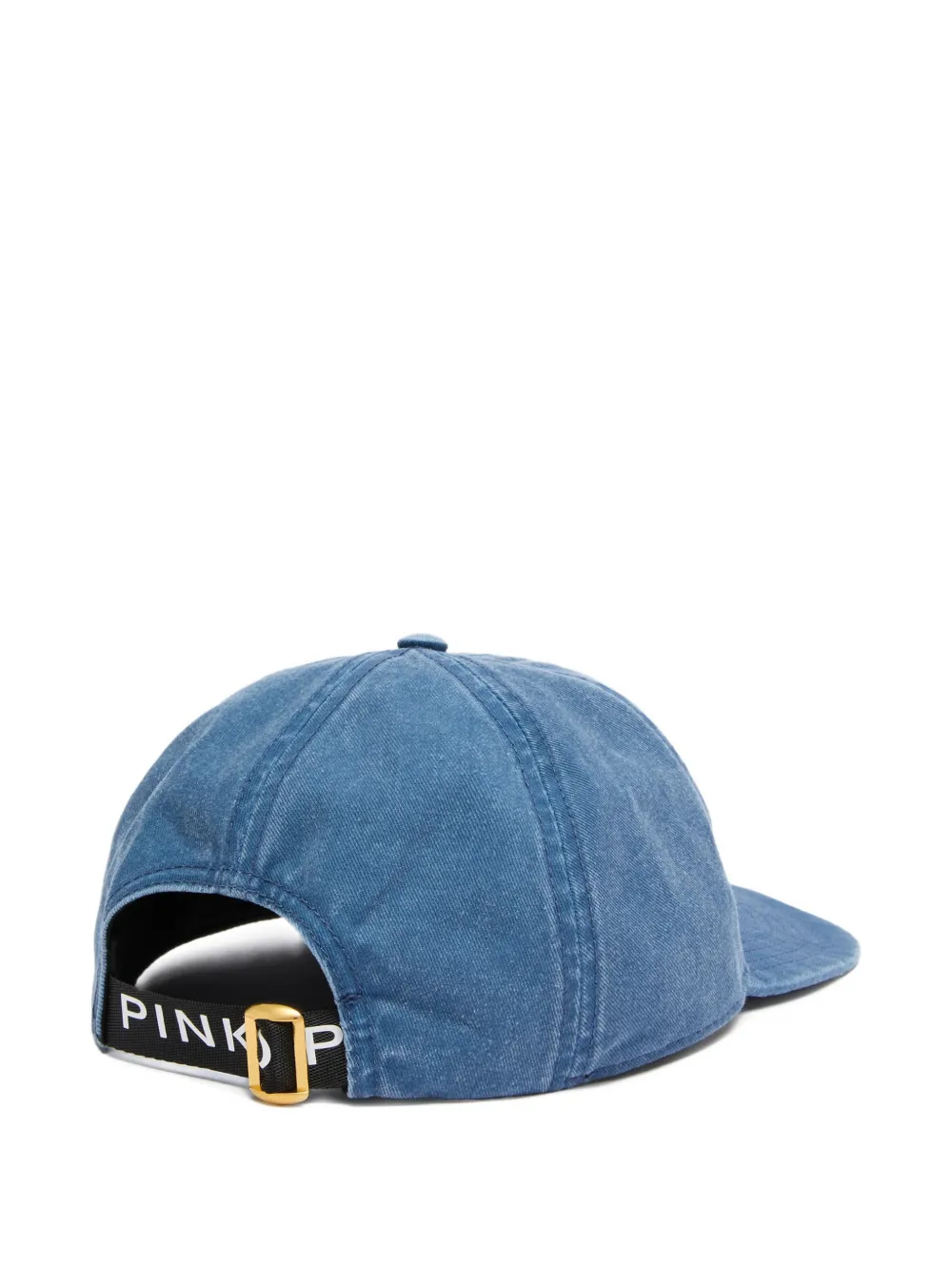 PINKO Embroidered cotton hat - Blauw