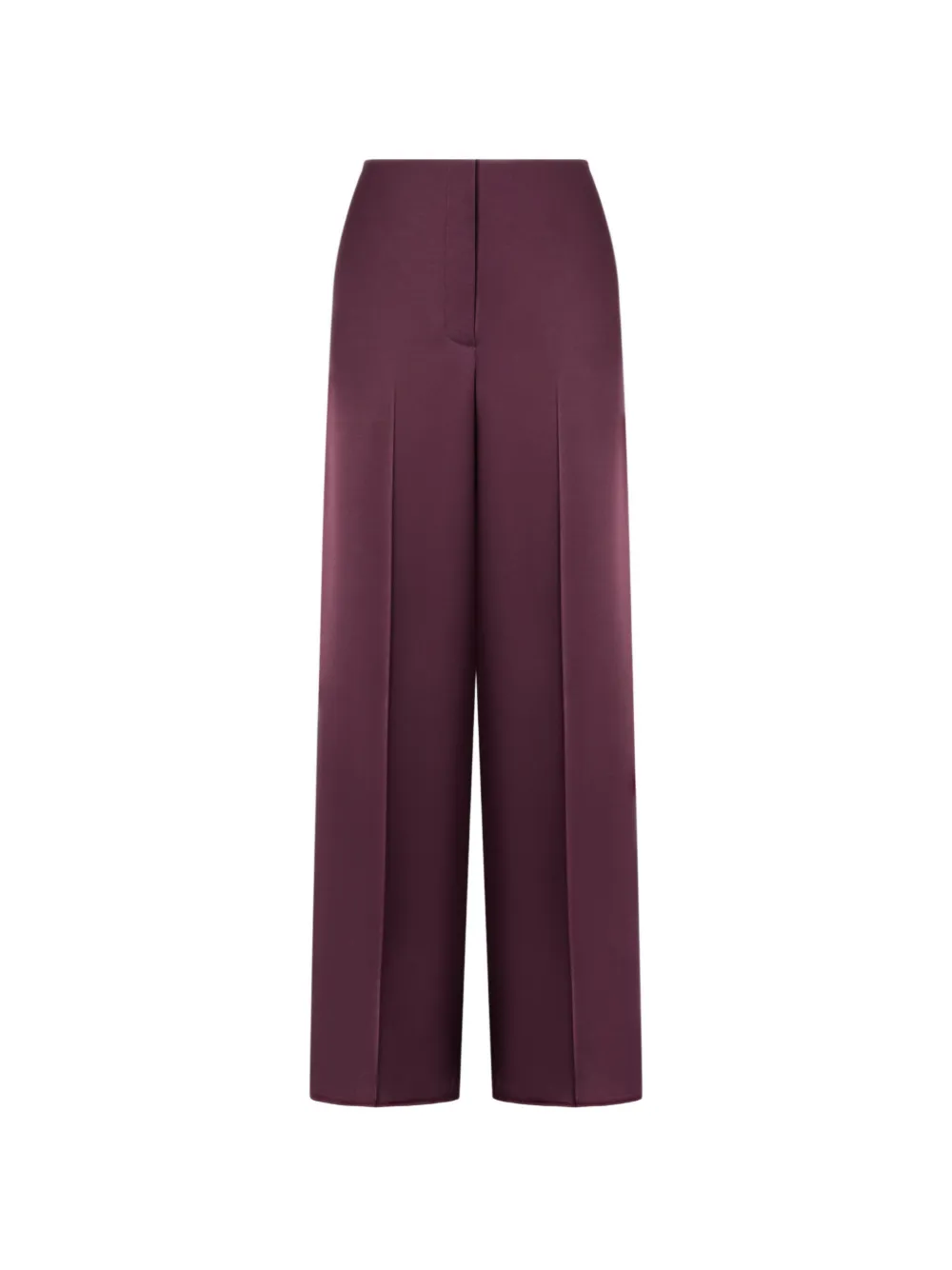 PINKO wide-leg satin trousers - Rosso