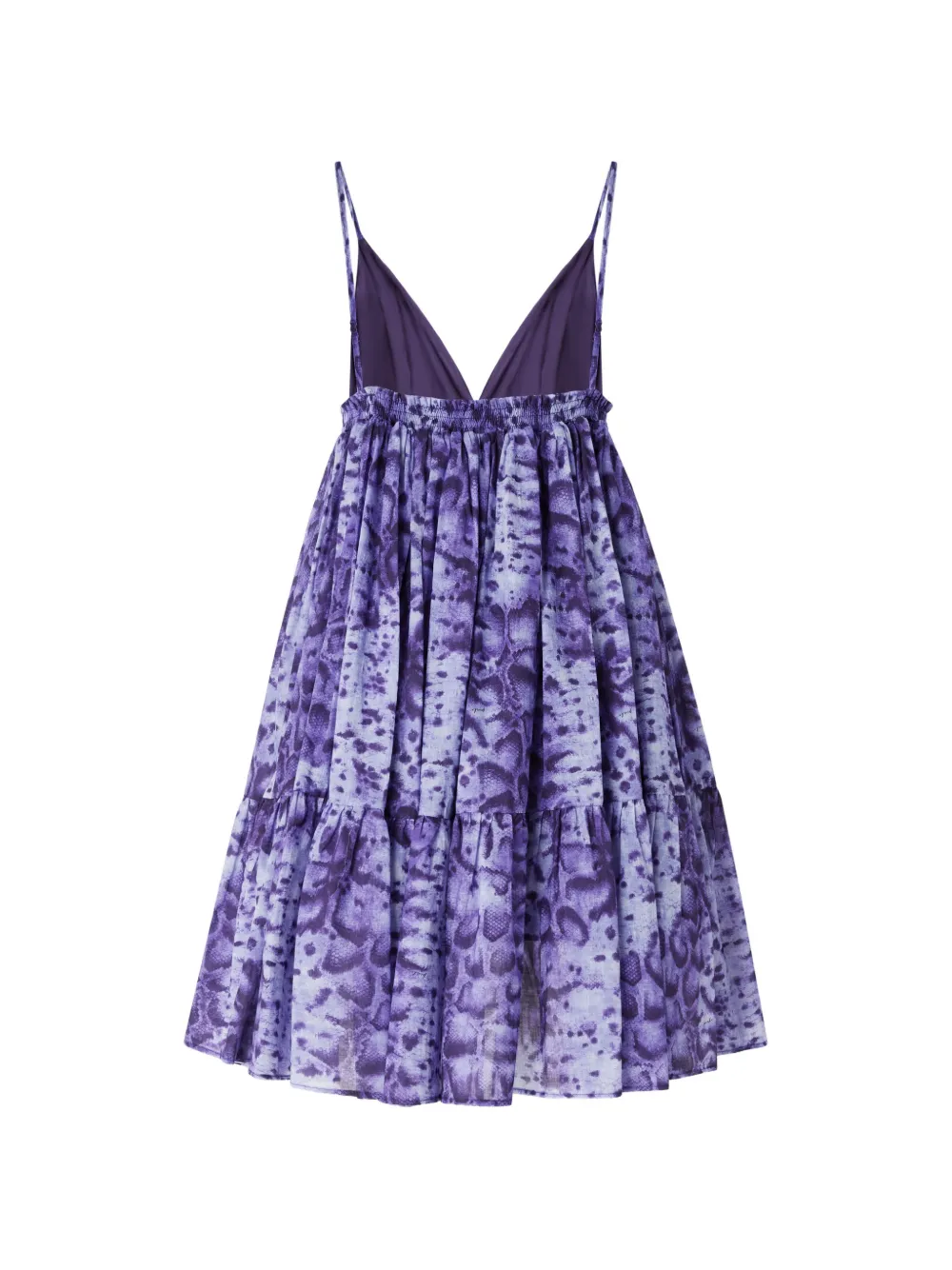 PINKO Adrano jurk met ruches Paars