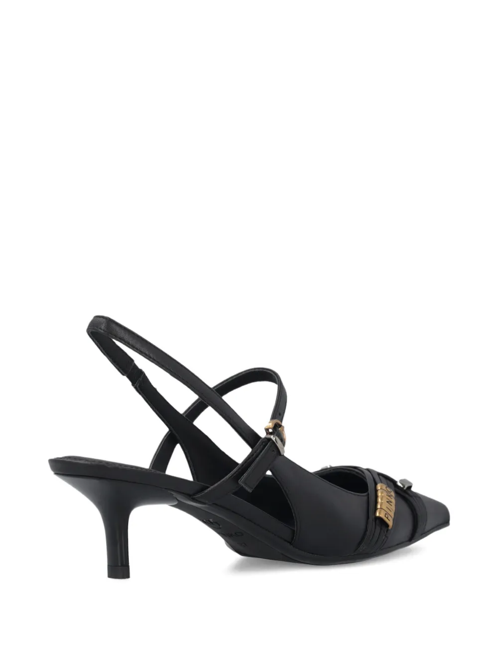 PINKO Slingback pumps met gekruist detail Zwart