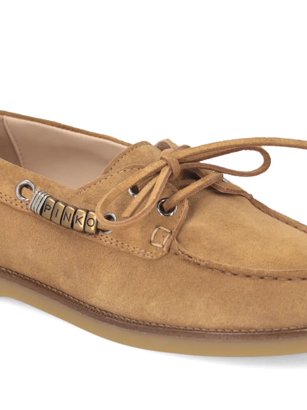 PINKO Suède loafers Bruin