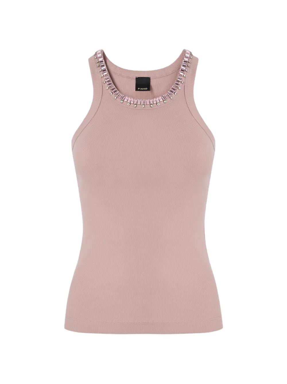 PINKO stud-embellished tank top - Rosa