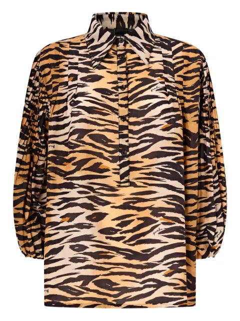 PINKO Oberteil mit Tiger-Print