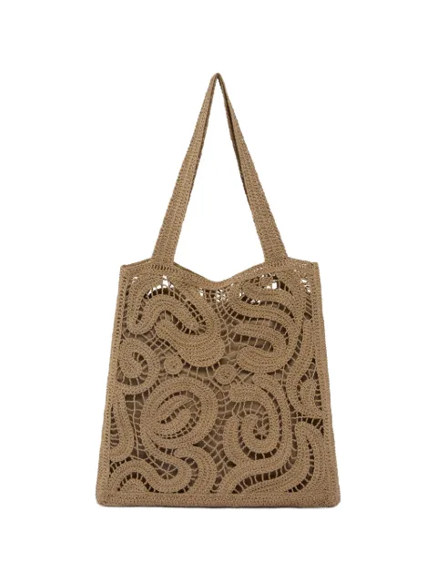 PINKO tote de crochet mediano