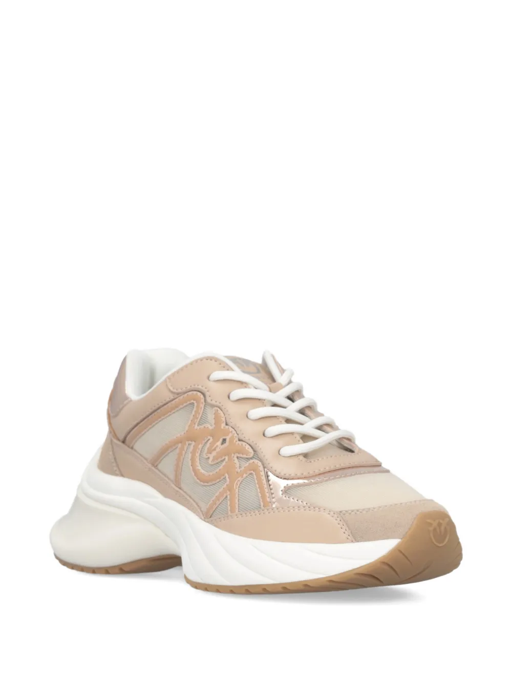 PINKO Sneakers met logodetail Beige