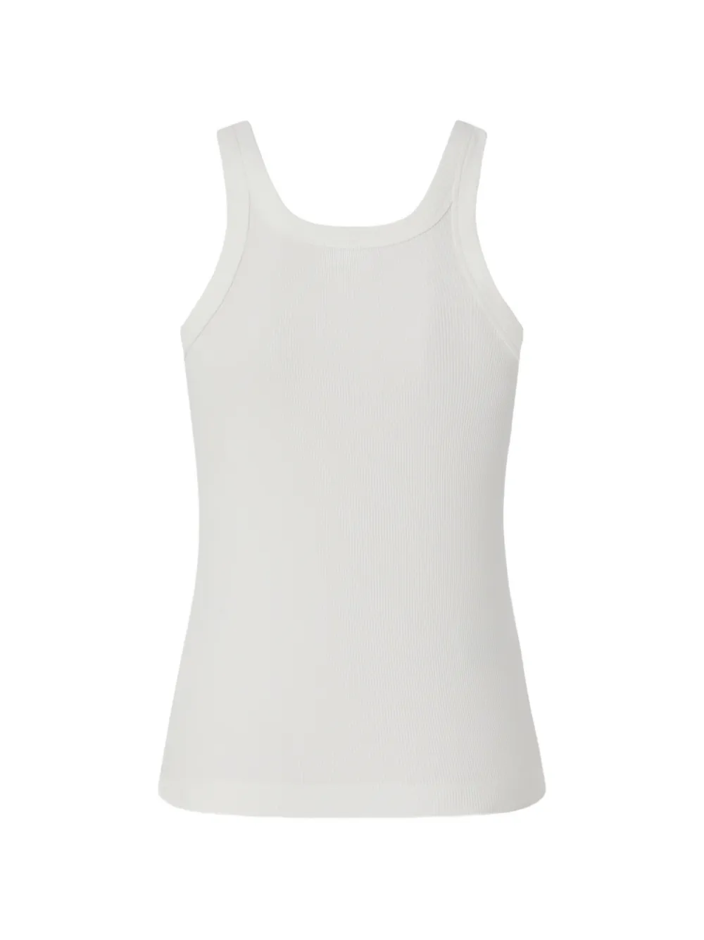 PINKO Tanktop met geborduurd logo Wit