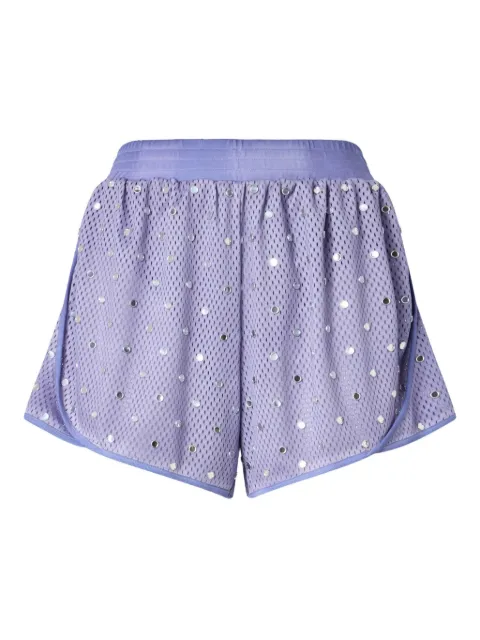 PINKO shorts con detalle de espejo