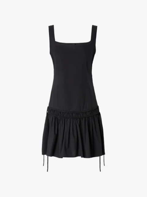 PINKO short dress with gathering and drawstring