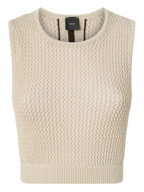 PINKO knitted sleeveless top