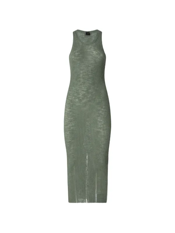 pinko dress green PINKO Maxi Dress Womans Size 4 Albanella Abito Emerald Green Floral Chiffon  NWT