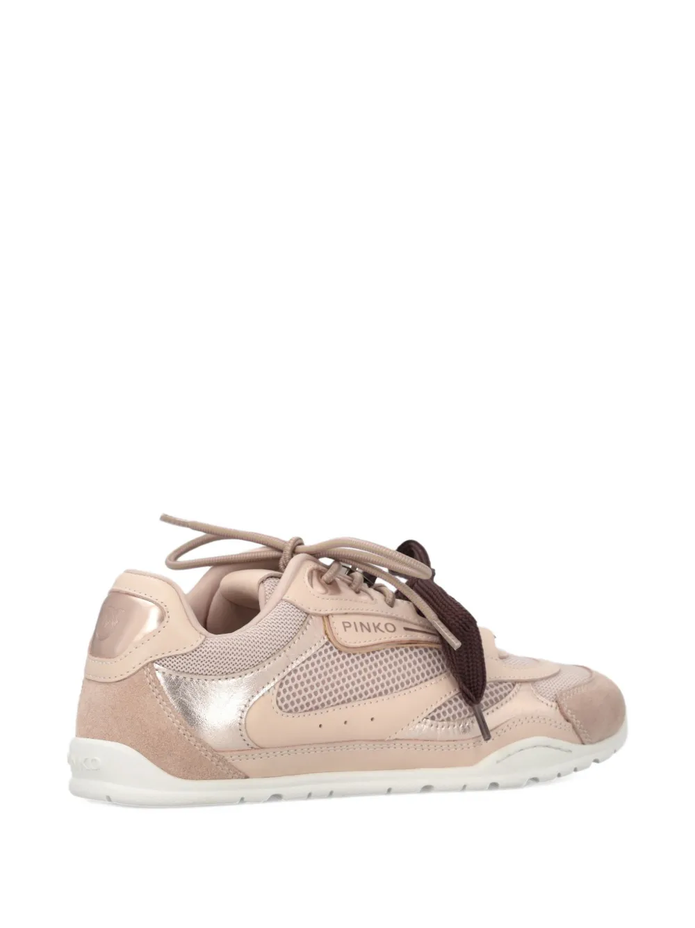 PINKO Sneakers met logo Beige