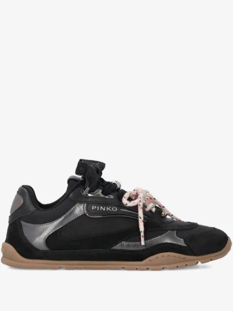 PINKO sneakers with double laces and logo details