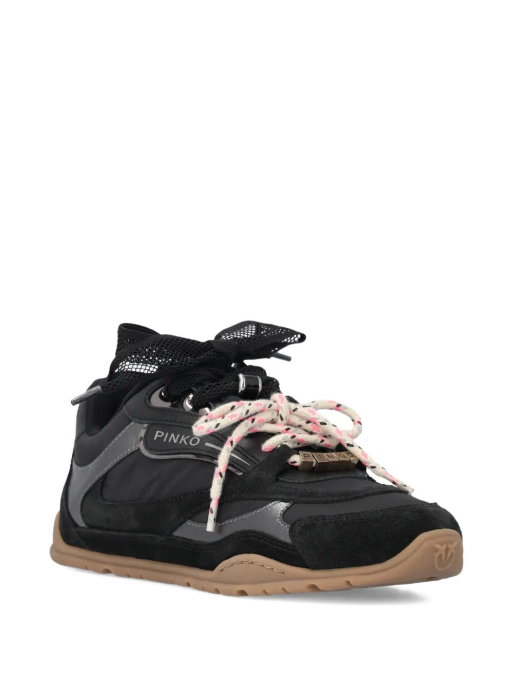 PINKO Sneakers met vlakken - Zwart