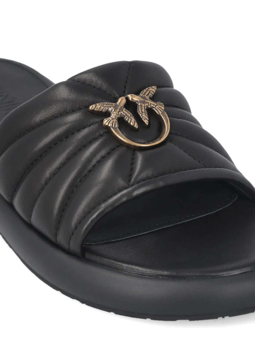 PINKO Love Birds sandalen Zwart