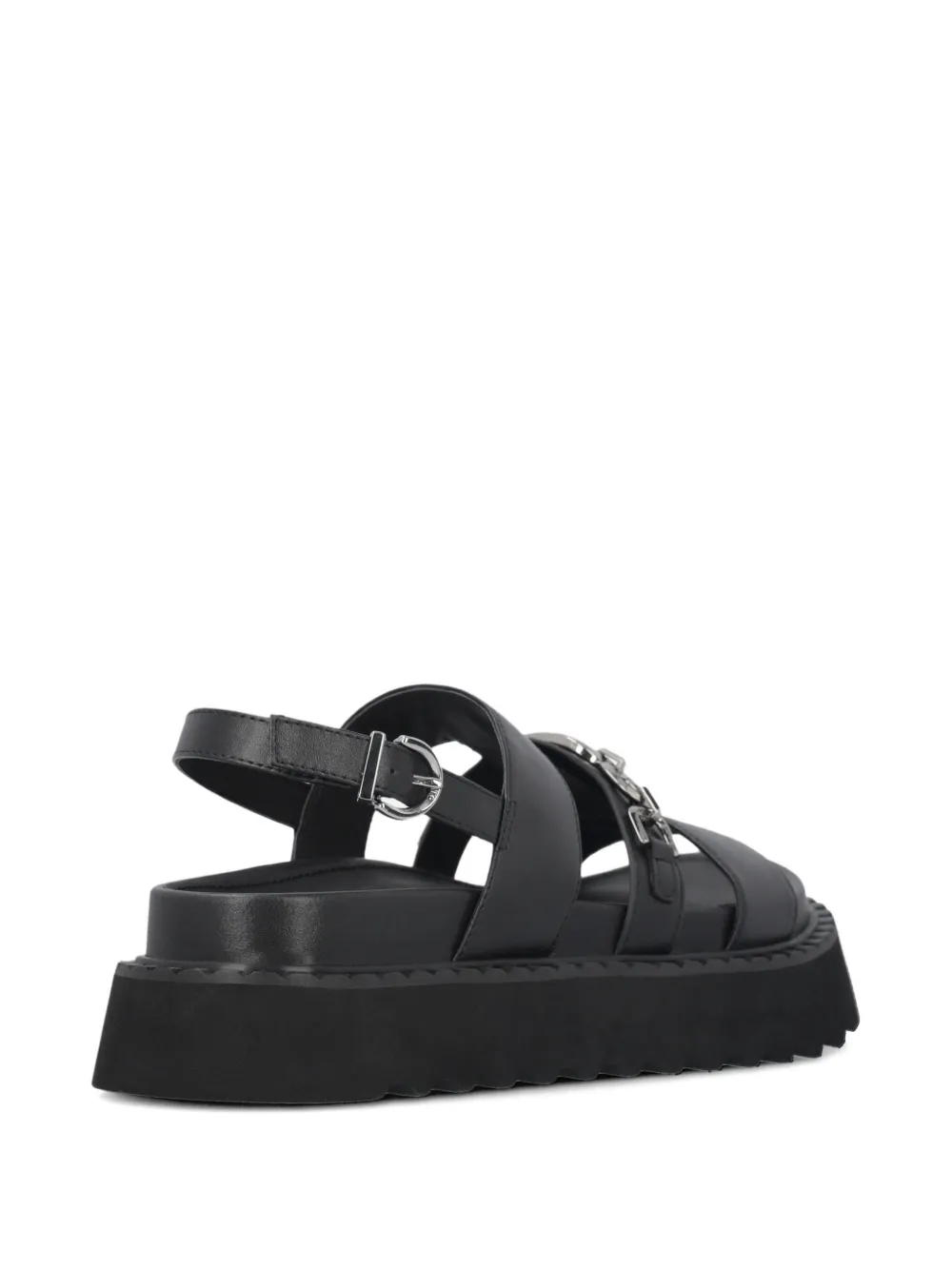 PINKO Sandalen met kettingdetail Zwart