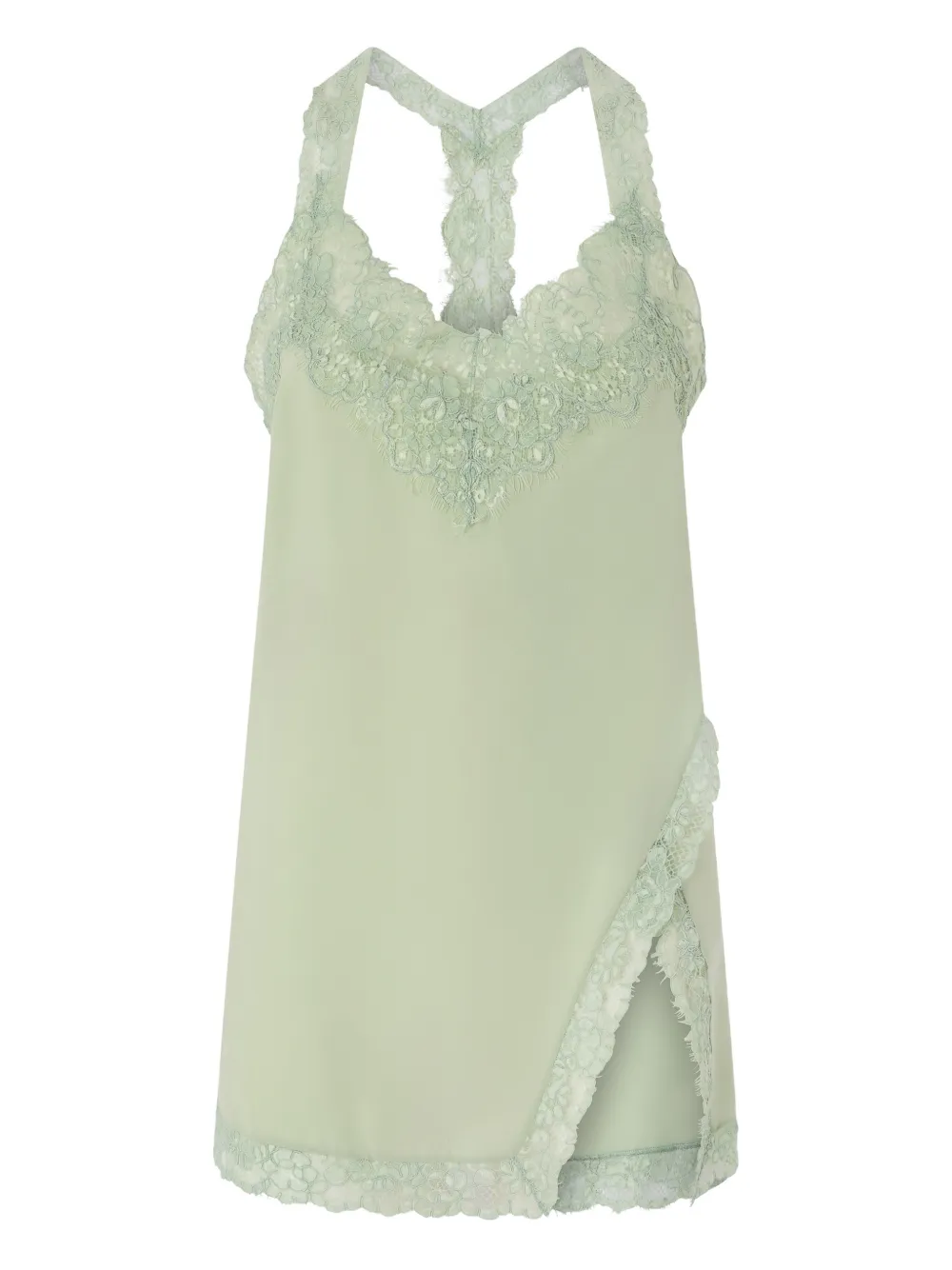 PINKO Top in pizzo - Verde
