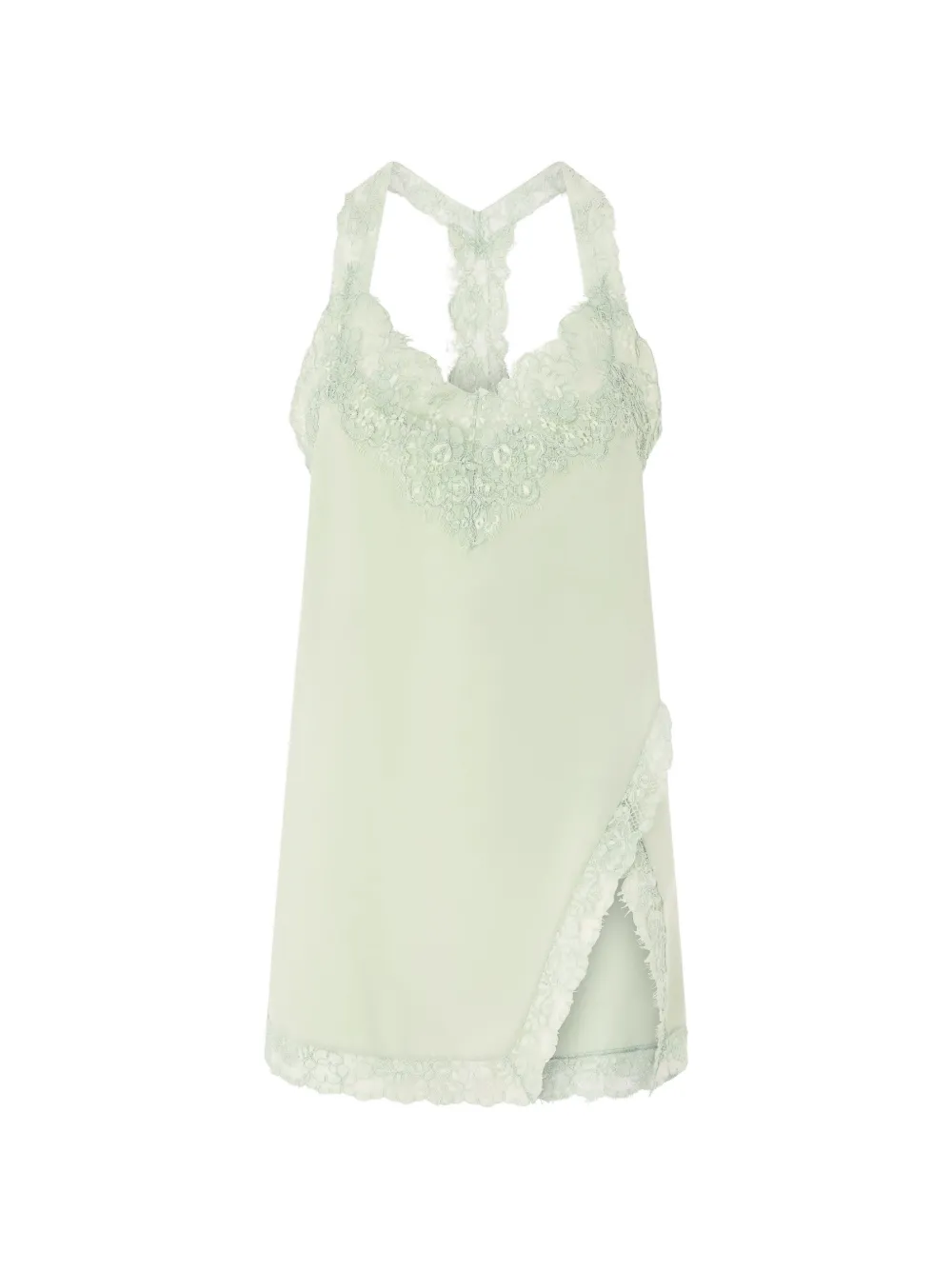 PINKO Top in pizzo - Verde