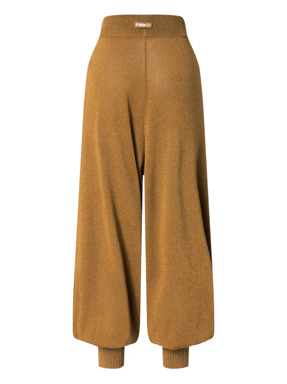 PINKO Broek met cuffs Bruin