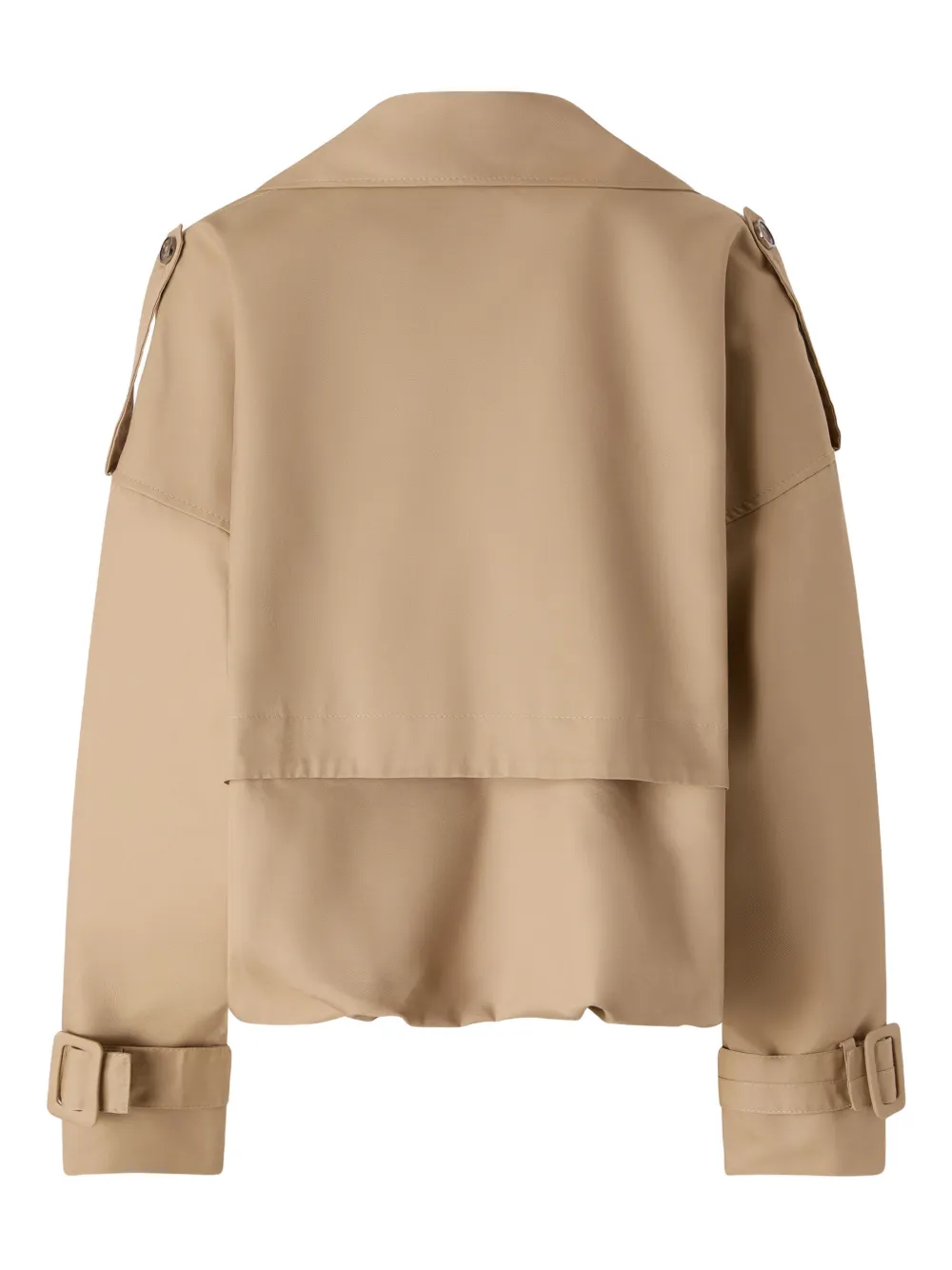  Pinko Buttoned Cropped Jacket - Neutrals 