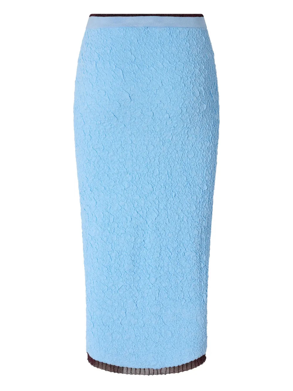 PINKO Midi-rok met textuur - Blauw