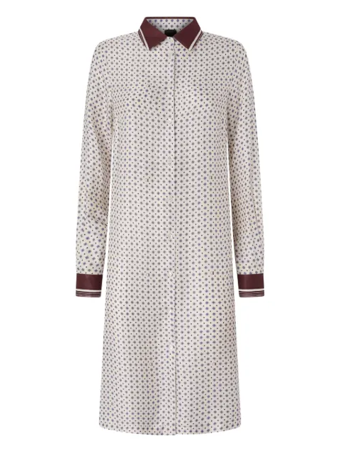 PINKO patterned shirt dress