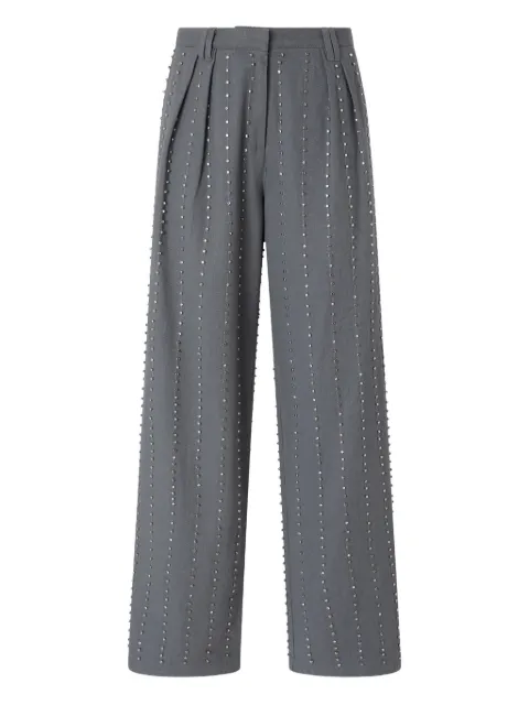 PINKO pleated embellished trousers