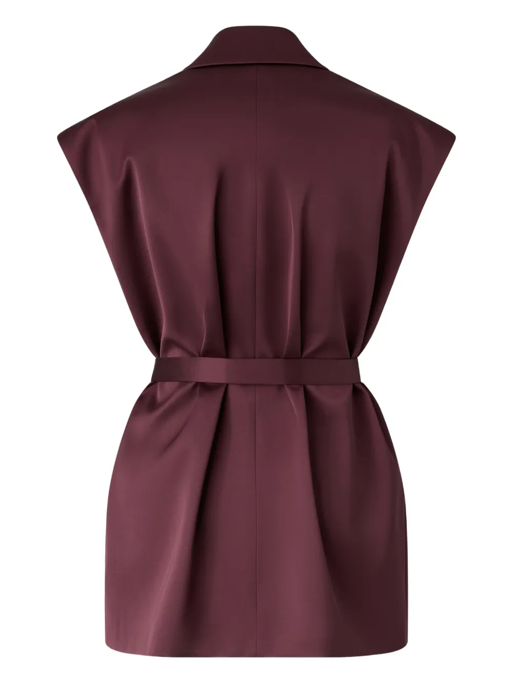 Belted Collared Jacket