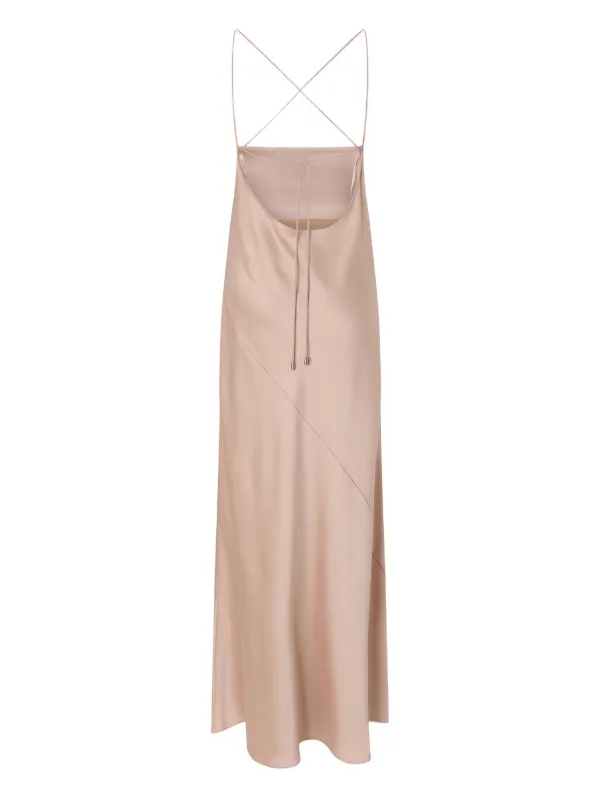 pinko evening dresses Elegant long dress with jewel belt