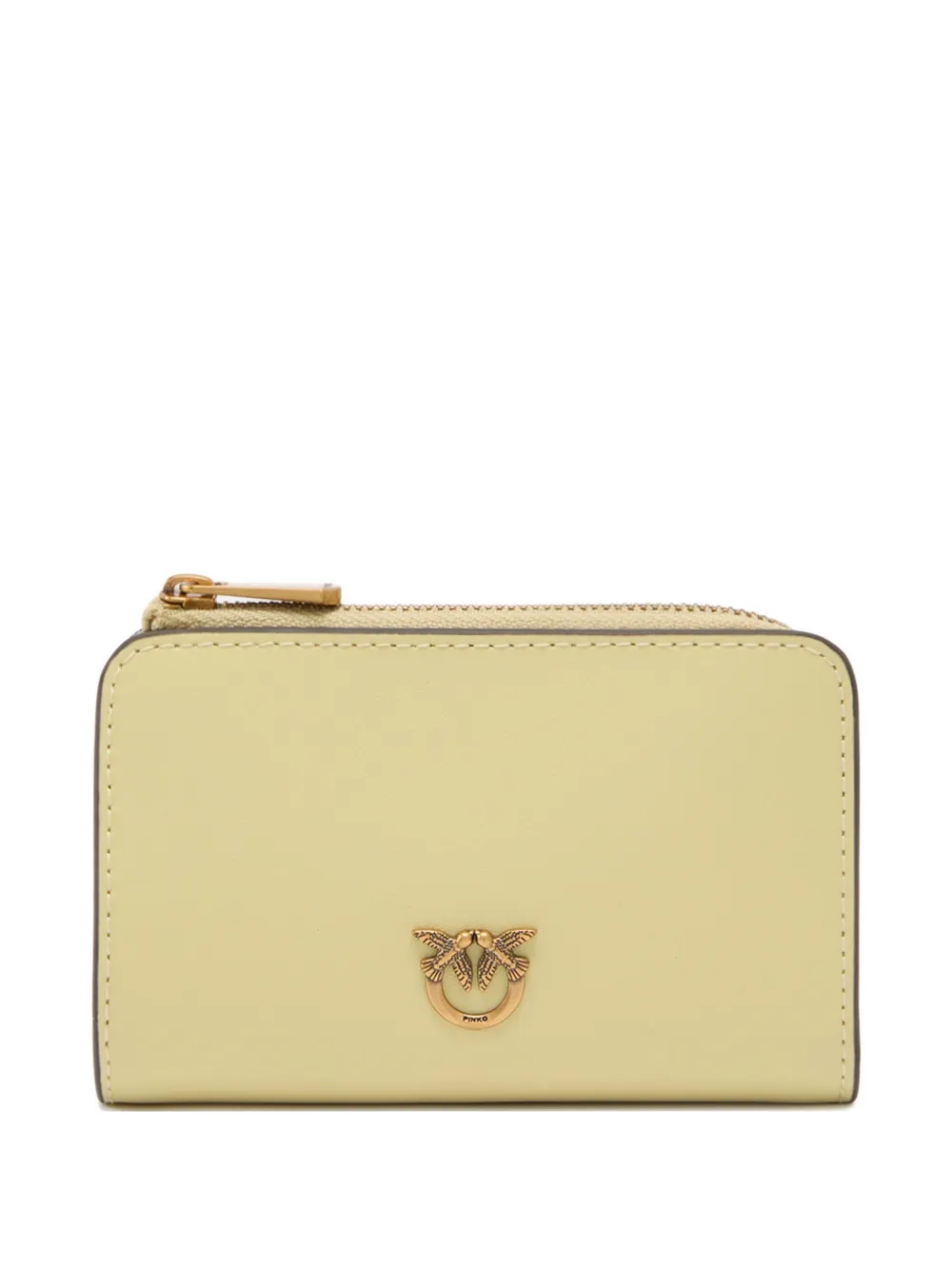 PINKO antique-gold logo wallet - Toni neutri