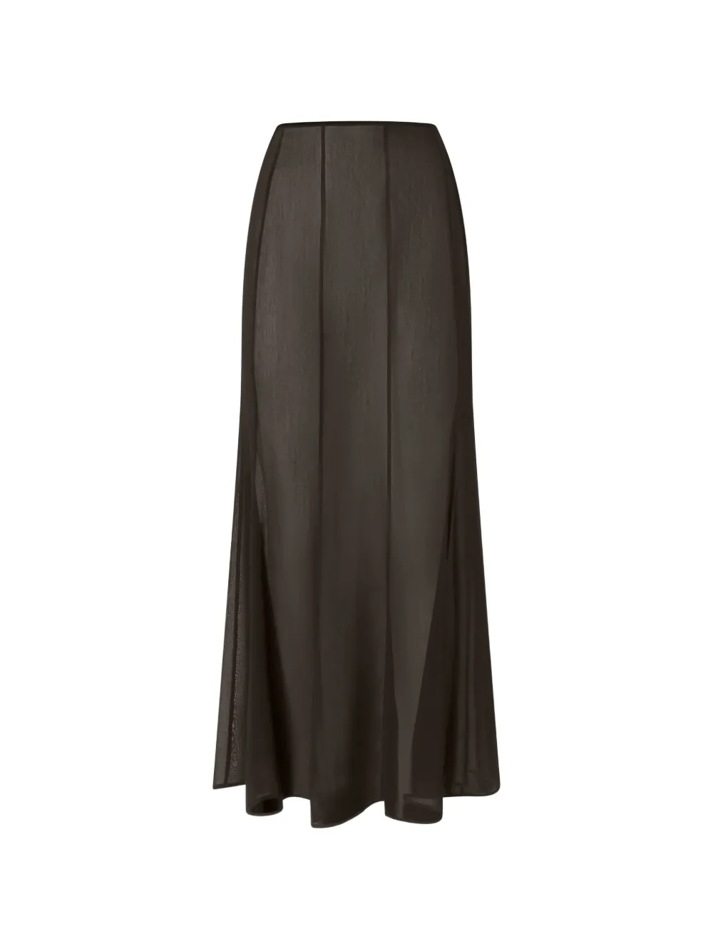 PINKO Bardi panelled skirt - Marrone
