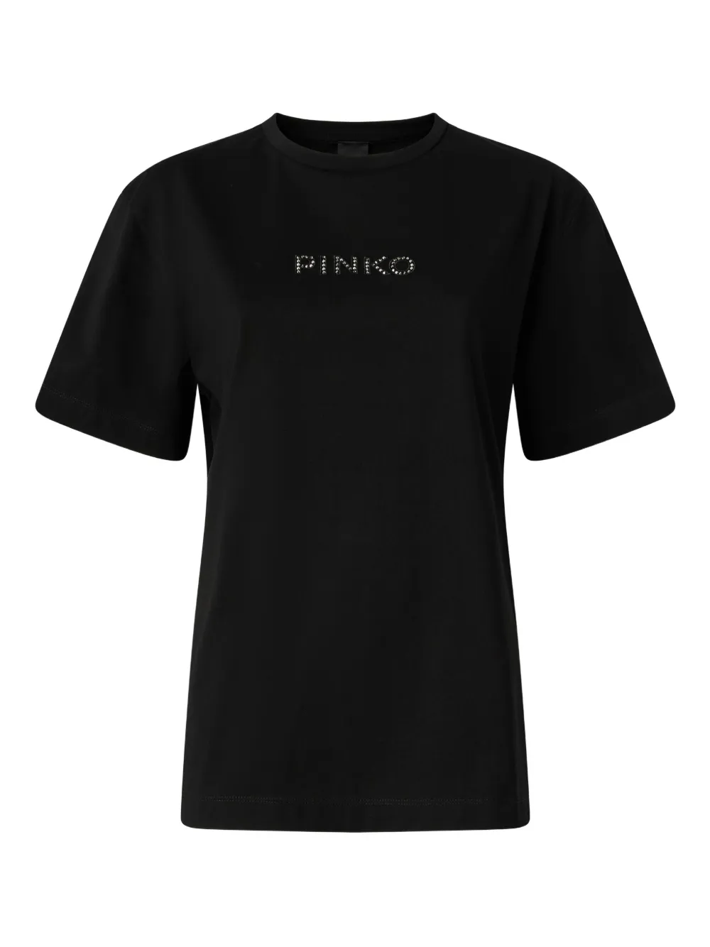 PINKO strass T-shirt - Nero