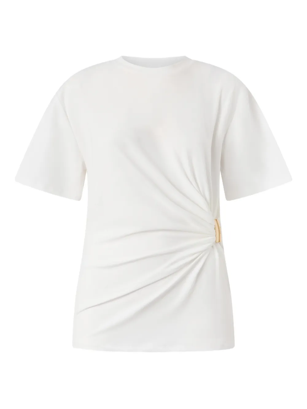 PINKO T-shirt con dettaglio attorcigliato - Bianco