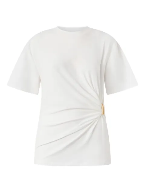PINKO twisted-detail T-shirt