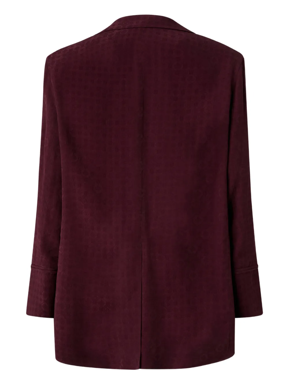 PINKO Jack met dubbele rij knopen en strik-patroon Rood