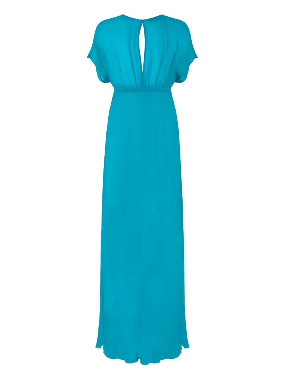  Pinko Keyhole Maxi Dress - Blue 