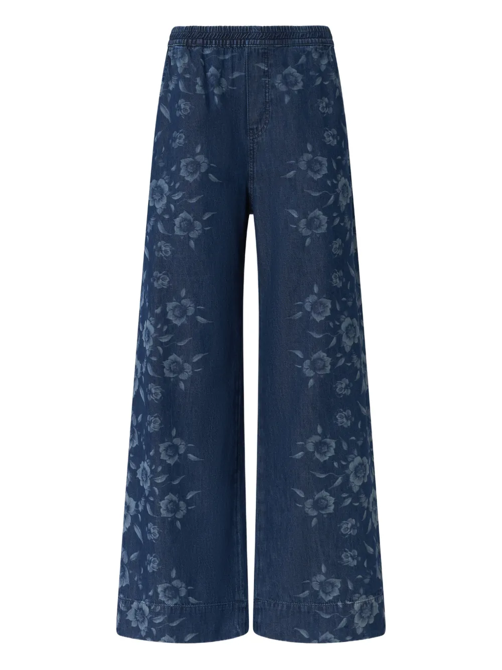 PINKO Jeans a fiori - Blu
